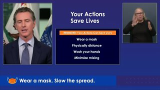 Newsom: Your actions save lives