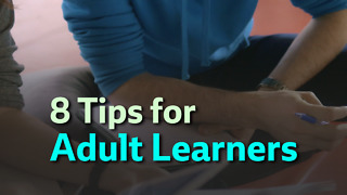 8 Tips for Adult Learners