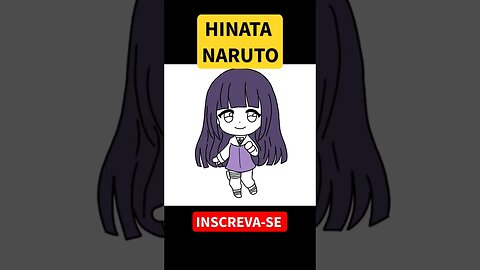 COMO DESENHAR HINATA DE NARUTO - FÁCIL #shorts #naruto