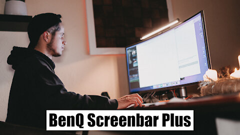 Working with the BenQ Screenbar Plus | a real blessing or a waste of money? [4K]