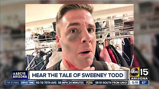 Dan Spindle plays part in 'Sweeney Todd'