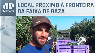 Agricultores voltam ao trabalho em kibutz Be’eri após ataques do Hamas