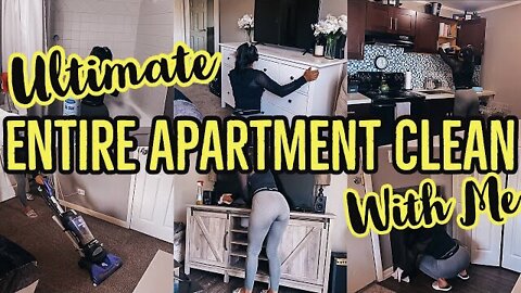 *ULTIMATE* FALL ENTIRE APARTMENT CLEAN WITH ME 2021 | EXTREME SPEED CLEANING MOTIVATION | ez tingz