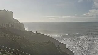 Ondas Gigantes de Nazaré, Portugal