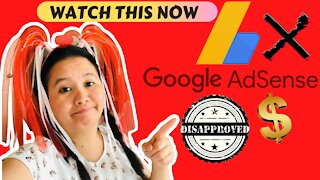 HOW TO FIX DISAPPROVED GOOGLE ADSENSE | EASY STEPS | MUST DO IT | ZALLYFUTUREGOALSVLOGS | VLOG01