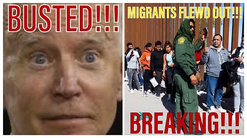 The Biden administration used a MIGRANT CELL PHONE APP to do THIS!!!