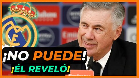 ¡BOMBAZO! ¡ANCELOTTI NO PUEDE SEGUIR! - REAL MADRID ACTUALIDAD DE HOY