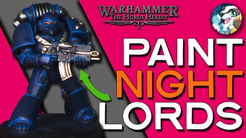 How to paint NIGHT LORDS marines | Horus Heresy | 8th Legion