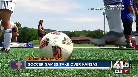 Youth and professional soccer take over KC area this week