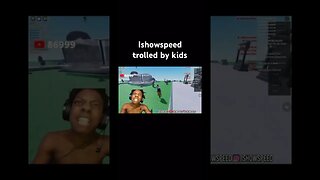 IShowSpeed getting taunted in Roblox by kids is going viral‼️