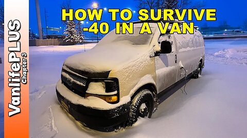 How to Survive Winter in a Van WITH ONLY 6 Things!
