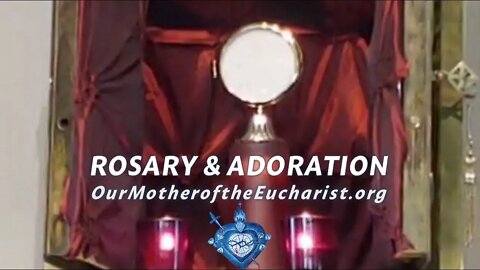 Marian Prayer Cenacle with Live Adoration and Rosary