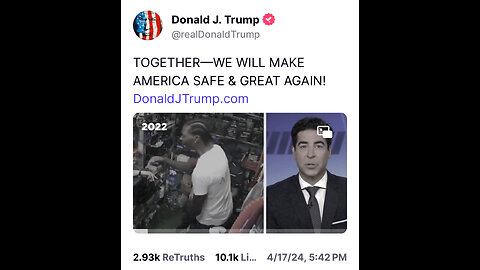 Together We Will Make America Safe Again