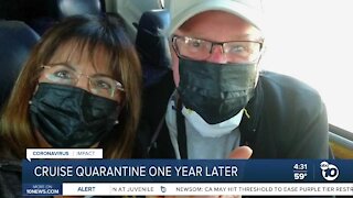 Cruise quarantine one year later