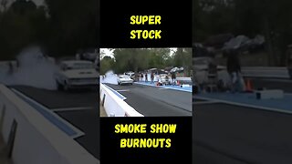 Epic Nostalgia Super Stock Smoke Show Full Send Burnouts!!! #shorts