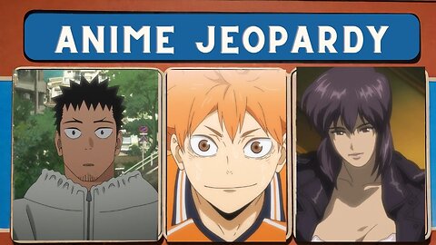 Anime Jeopardy! Production IG Edition