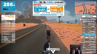 Zwift - Eastern Eight in Watopia + MUZIC