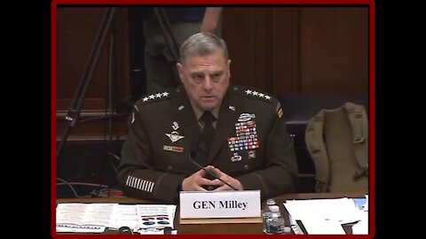 Chairman of the US Joint Chiefs, General Mark Milley "Critical Race Theory Is Important - 2122
