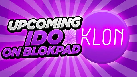 UPCOMING IDO ON BLOKPAD - KLON LIFE LIKE AVATARS FOR THE METAVERSE