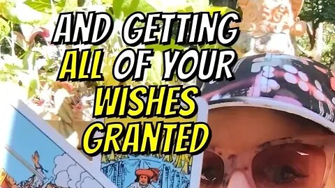 Wishes Granted!✌️♥️ #crystinasmart #lowkeymagickal #moneytarot #tinytarot #tarot #lovetarot