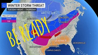 Blizzard Coming-Get Ready 2022 Christmas Will Be A Harsh One. #prepperboss, #killerstorm, #blizzard