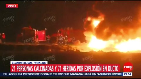 At least 66 people killed, dozens injured in Mexico gasoline pipeline explosion