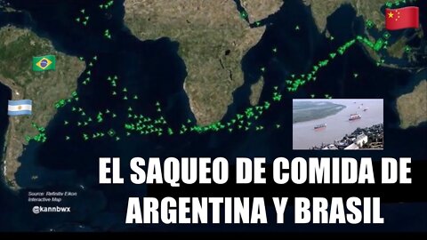 El Saqueo de Comida de Argentina y Brasil