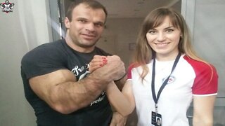 The Most Beautiful Female Armwrestler? Ekaterina Nikisheva