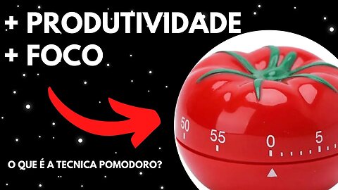 O que é a técnica Pomodoro ? 🍅| Aumente sua produtividade.💻