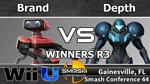 Brand (ROB) vs. Depth (Samus) - SSB4 Winners R3 - SC44