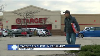 Target closing Greenfield location