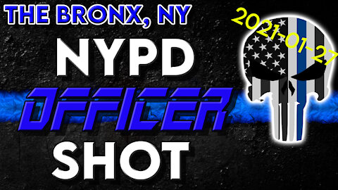 NYPD Police Officer Shot in The Bronx