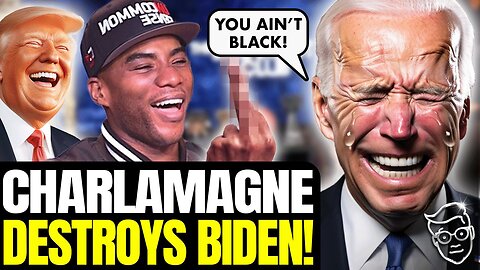 Black Radio Host TORCHES Biden Supporter To Her FACE Live: 'Joe Has DEMENTIA! What's WRONG With You?