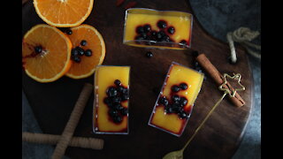 Make a blueberry orange dessert in less than 5 minutes