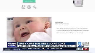 Baby care business is going high end