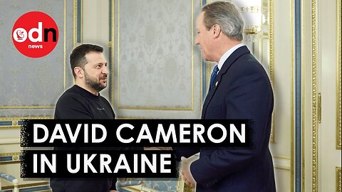 David Cameron Meets Zelensky in First Official Visit to Ukraine