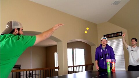 Ping Pong Trick Shots - Dude Perfect