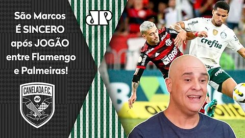"Cara, O QUE EU VI foi..." OLHA o que São Marcos FALOU após Flamengo x Palmeiras!