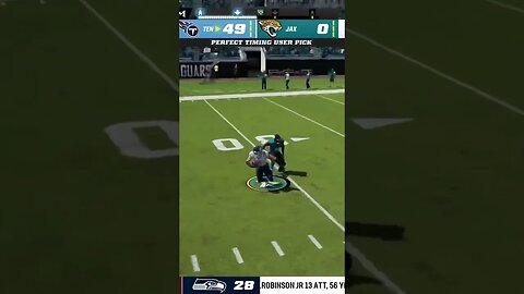 Madden 23 70 yard pick 6! #madden23