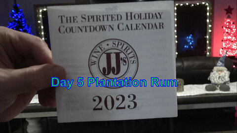Whiskey Wednesday, The Spirited Holiday Countdown Calendar from JJ’s Day 5 Plantation Rum