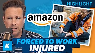 Amazon Forces Employee To Work Injured