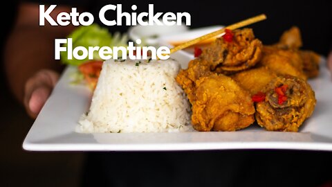 Keto Chicken Florentine/ Keto Recipe