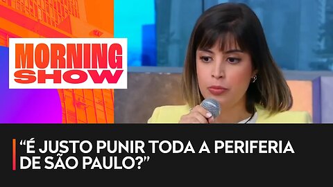 Tabata Amaral: “A Sabesp corta todo dia à noite água nas periferias”