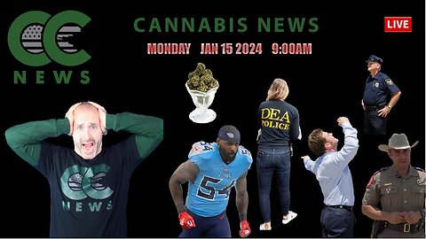 Cannabis News Update – Rashan Evans Busted, DEA is Growin, and Inside a Marijuana DUI