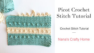 Picot Crochet Stitch Tutorial
