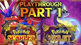 Pokemon Scarlet and Violet Playthrough Part 1