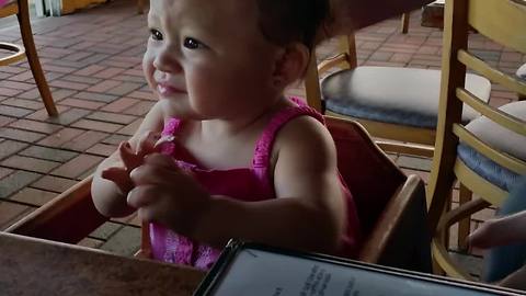 Curious baby tastes lemon for first time - Watch her react!