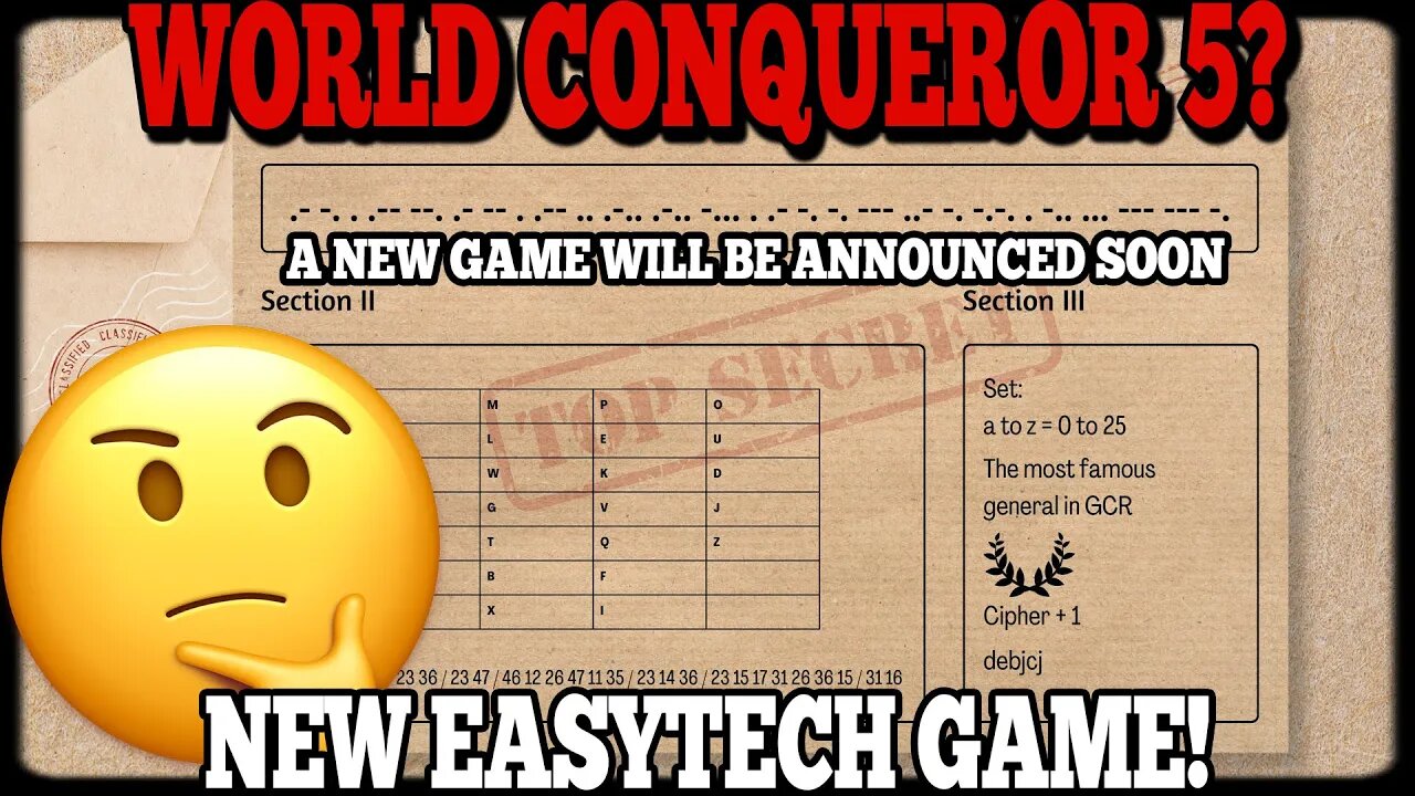 WORLD CONQUEROR 5? NEW EASYTECH GAME!