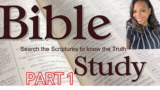 Bible Study: When God Warns The Prophet PART 1