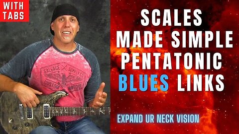 Scales Made Simple Minor Pentatonic Blues Scales Linked across the Neck